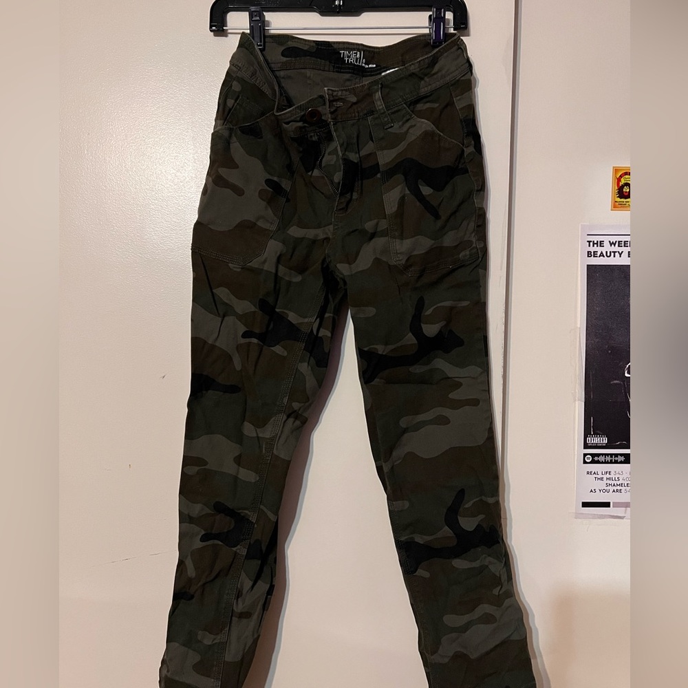 Time Tru Camo Cargo Jeans